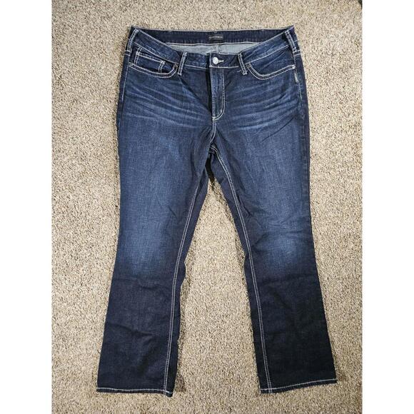 Silver Jeans SUKI Slim Boot Size 18x33L - Picture 1 of 10